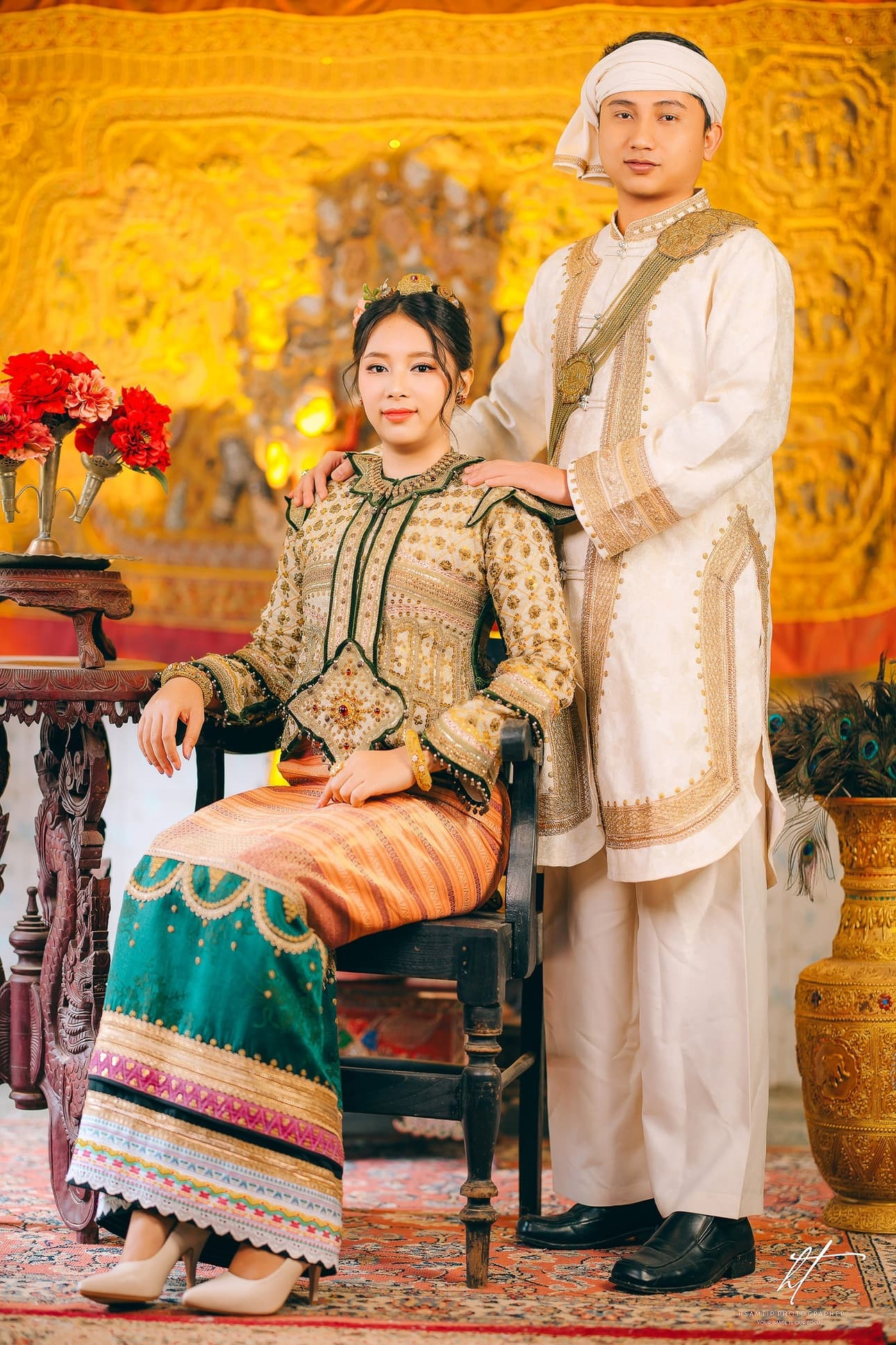 Khant Zaw Thant and Nilar Win