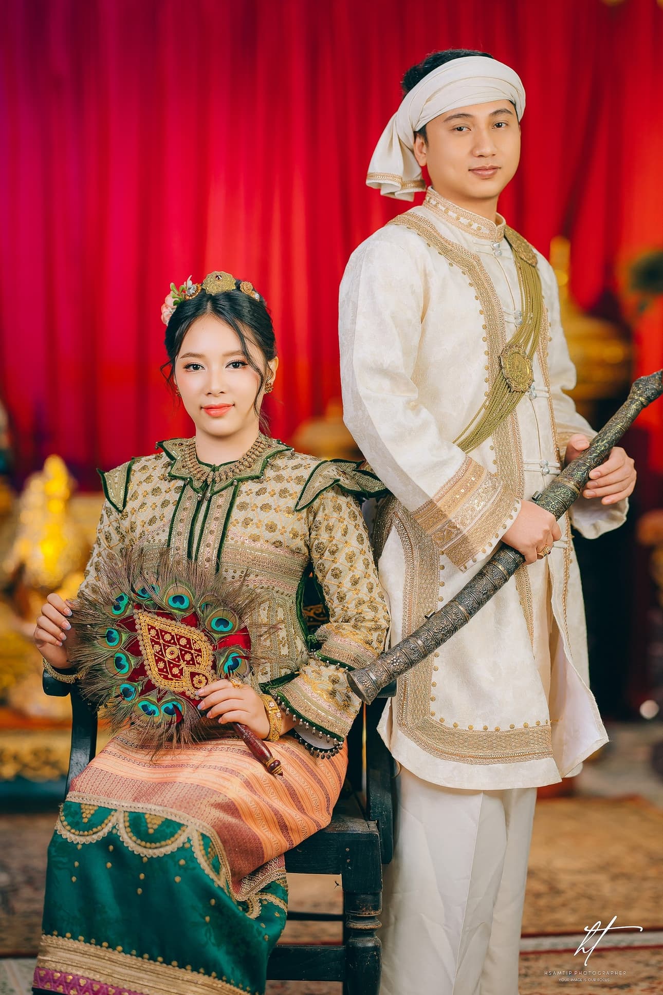 Khant Zaw Thant and Nilar Win