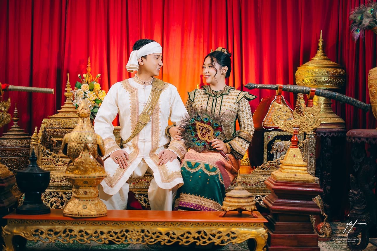 Khant Zaw Thant and Nilar Win