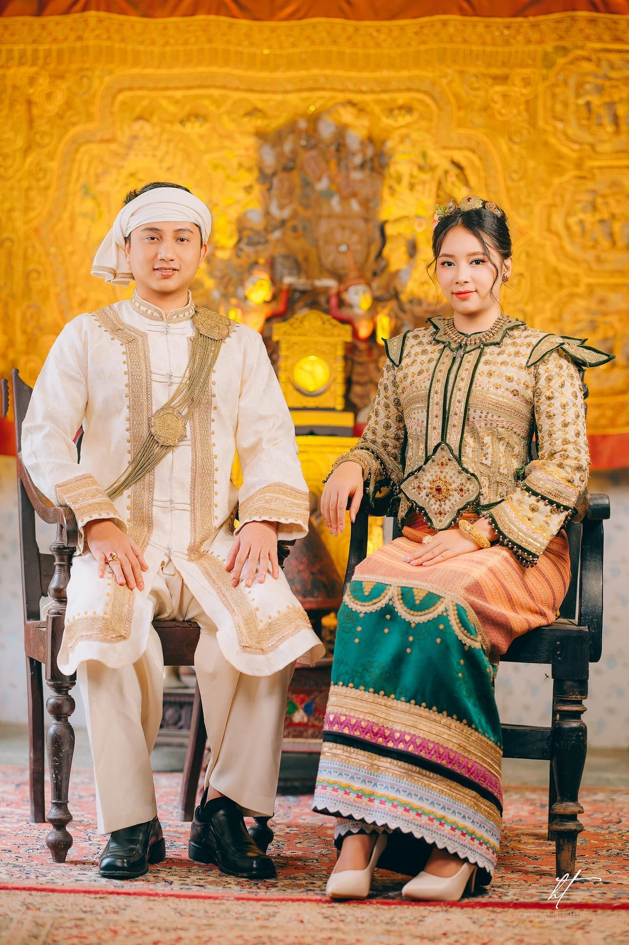 Khant Zaw Thant and Nilar Win